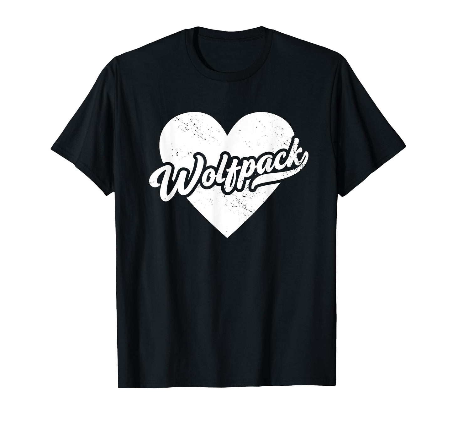 Vintage Wolfpack High School Spirit Go Pack Love T-Shirt