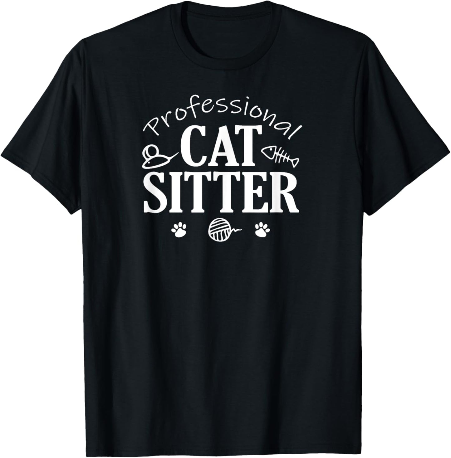 Professional Cat Sitter Toys T-Shirt