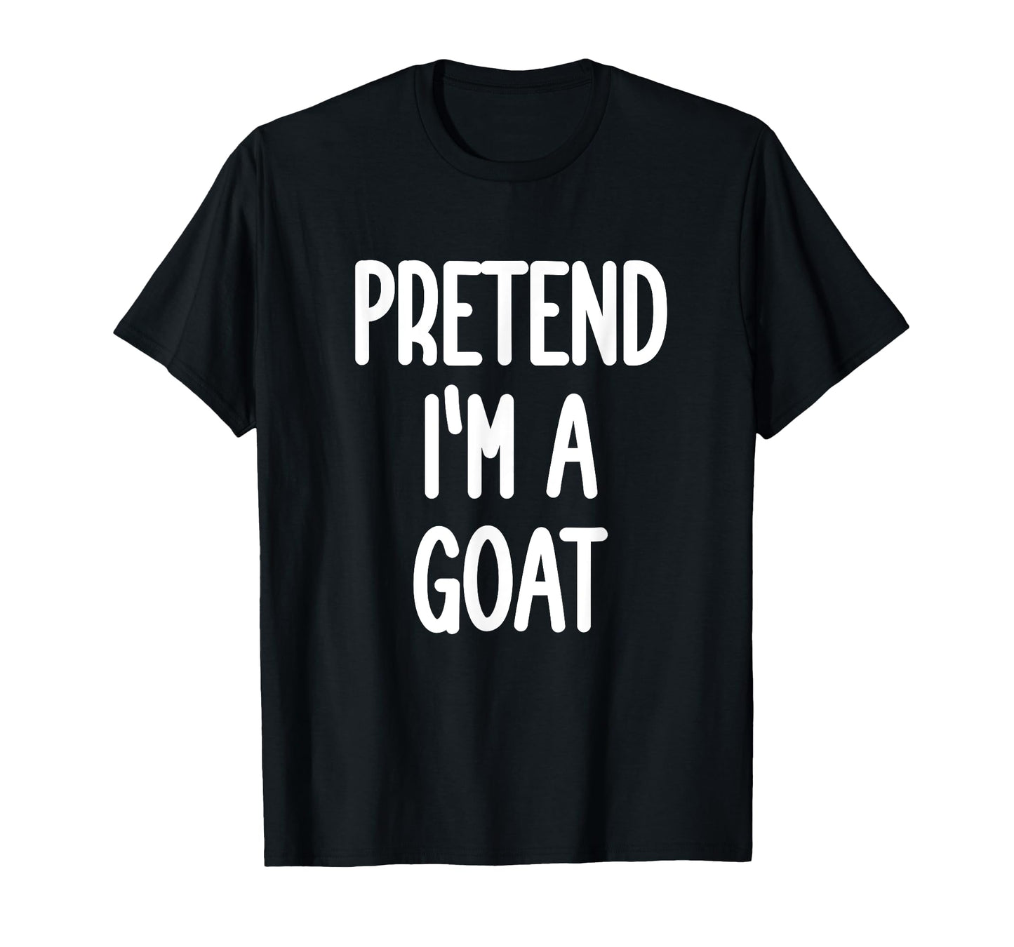 Pretend I'm A Goat Costume T-Shirt