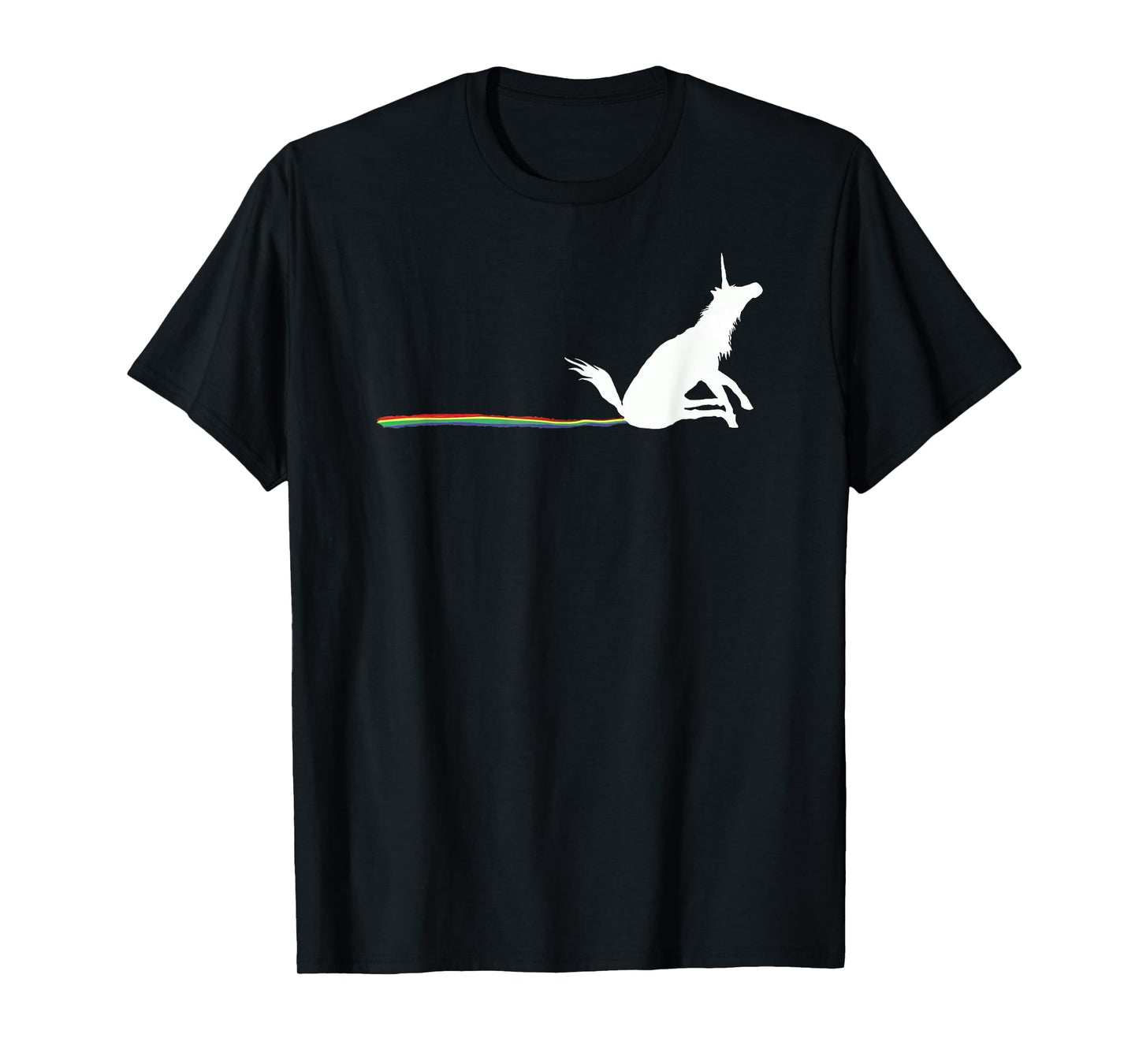 Pooping Unicorn How Rainbows Are Made T-Shirt