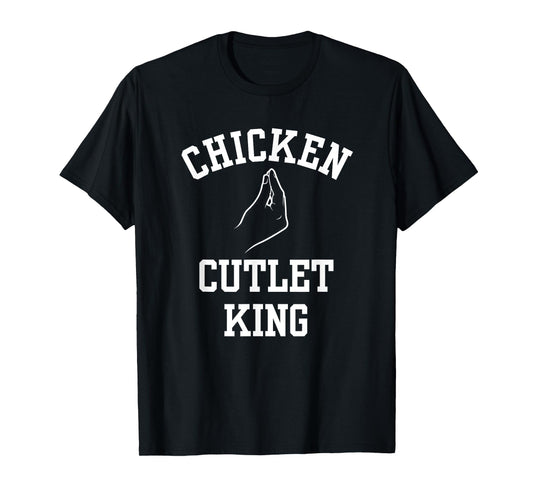 Chicken Cutlet King Funny Italian Hand, Italian Foodie T-Shirt