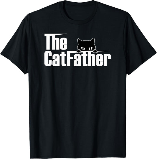 The Catfather | Funny Cute Cat Father T-Shirt