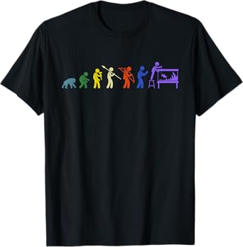 Aquarium Evolution - Fish Keeper Fishkeeping Aquascaper T-Shirt