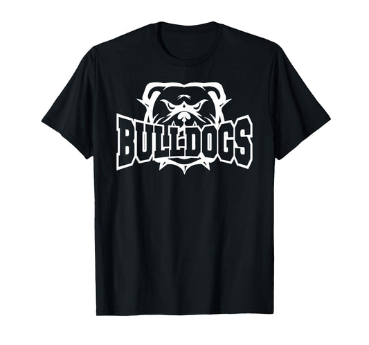 Bulldogs School Sports Fan Team Spirit T-Shirt