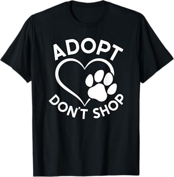 Ho-Bo Care Boxer Rescue - Adopt Don't Shop T-Shirt