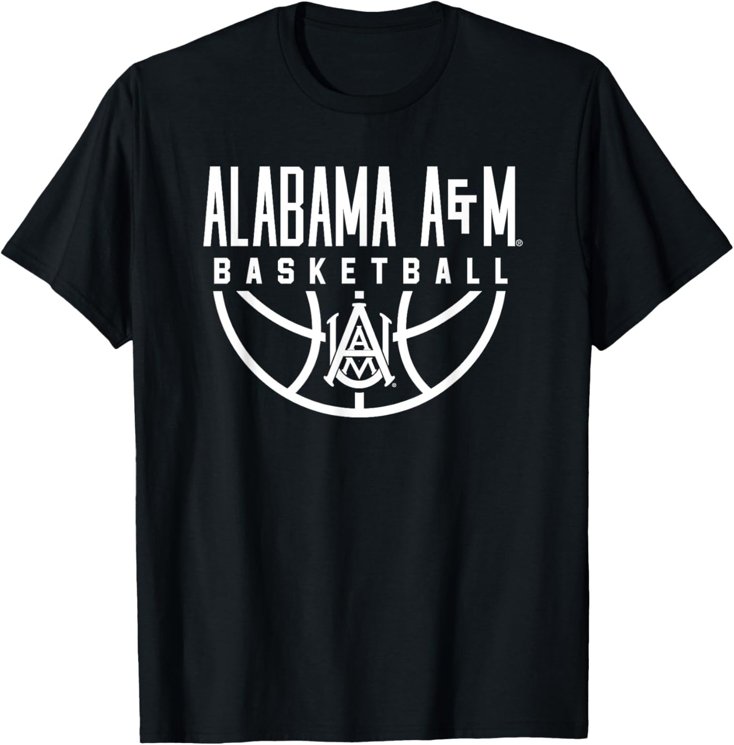Alabama A&M University Bulldogs Basketball Arch T-Shirt