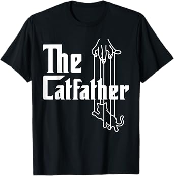 Cat Father Best Daddy Ever Papa Paw Love Kitten Meow T-Shirt for Men