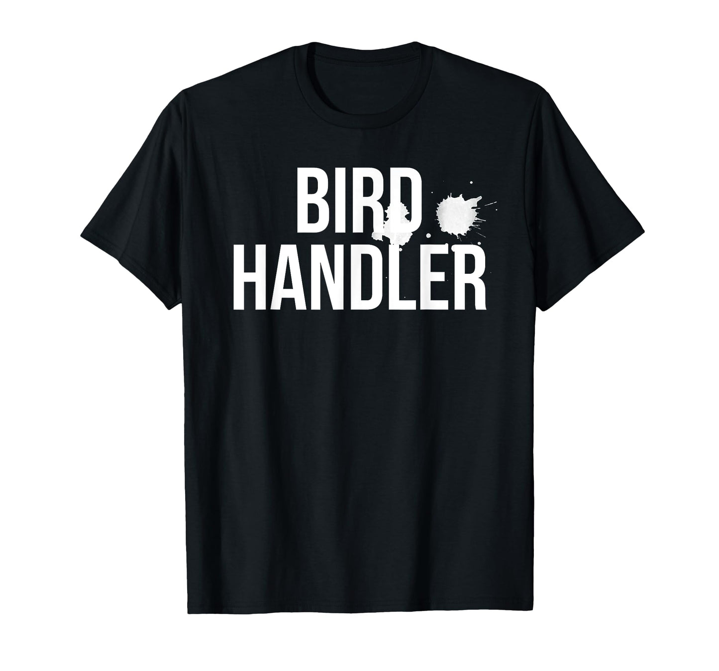 Bird Handler Shirt Halloween Costume tshirt with droppings