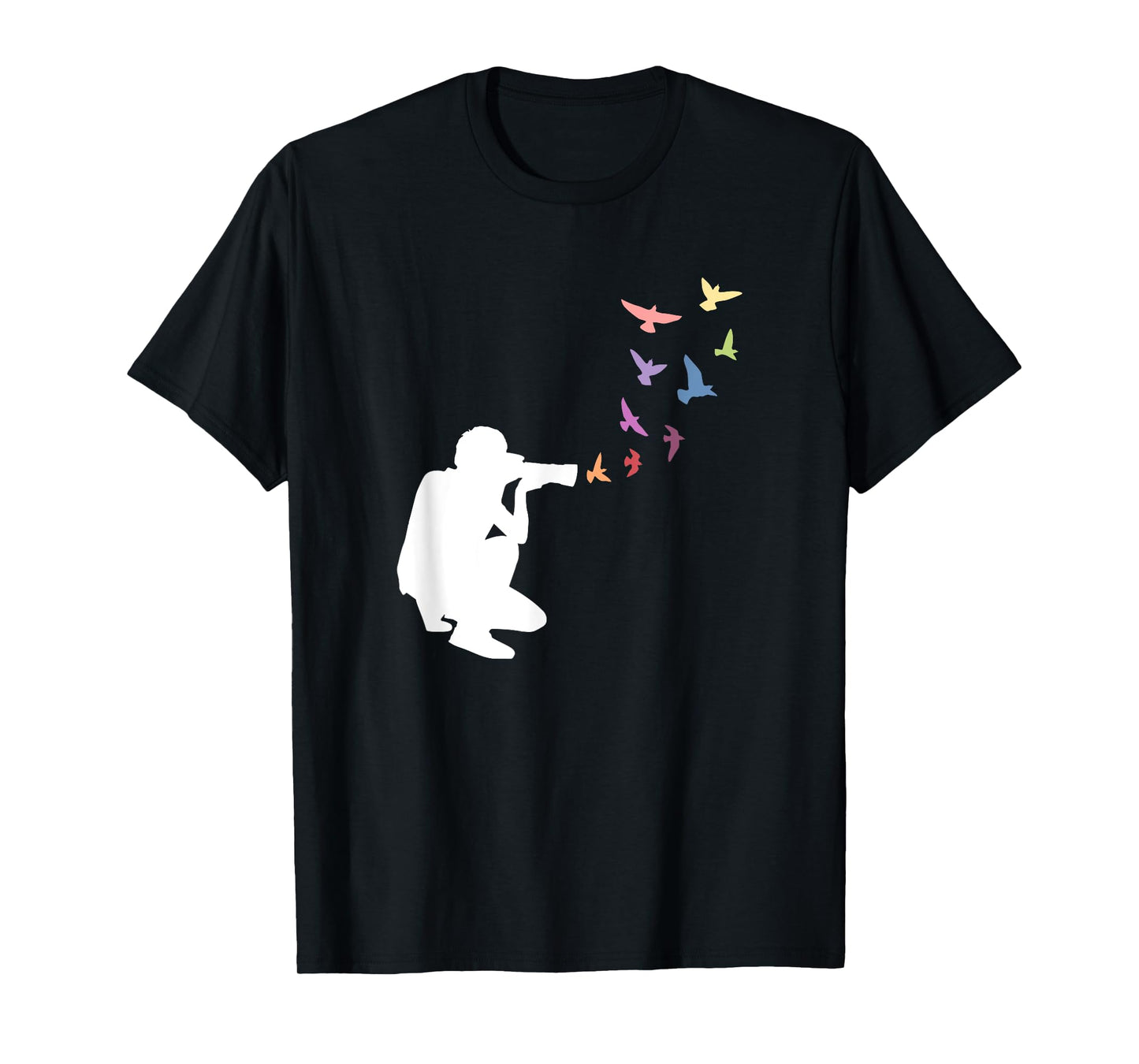 Photography nature birds on camera T-Shirt