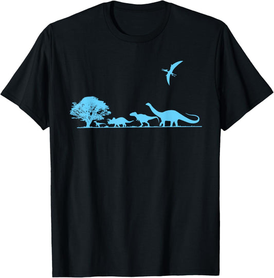 Dinosaurs Shirt Prehistoric Dinosaur Kids Boys And Adult Tee T-Shirt