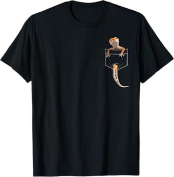 Funny Leopard Gecko Art For Men Women Boys Girls Gecko Lover T-Shirt