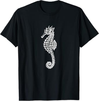 Seahorse Ocean Marine Animal Sea Horse Creature Hippocampus T-Shirt