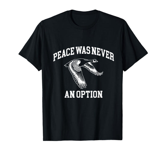 Canadian Goose T-Shirt, Funny Meme Shirt, Women's Black Short Sleeve Classic Fit T-Shirt, Size Small