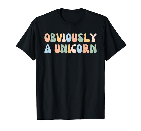 Obviously A Unicorn Love School Grad Lover T-Shirt
