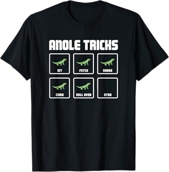 Funny Pet Anole T-Shirt / Awesome Reptile Tshirt T-Shirt