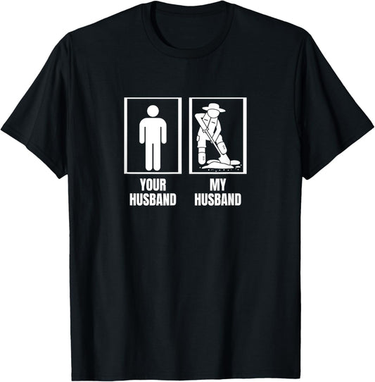 Paleontology Your Husband My Husband Funny Paleontologist T-Shirt