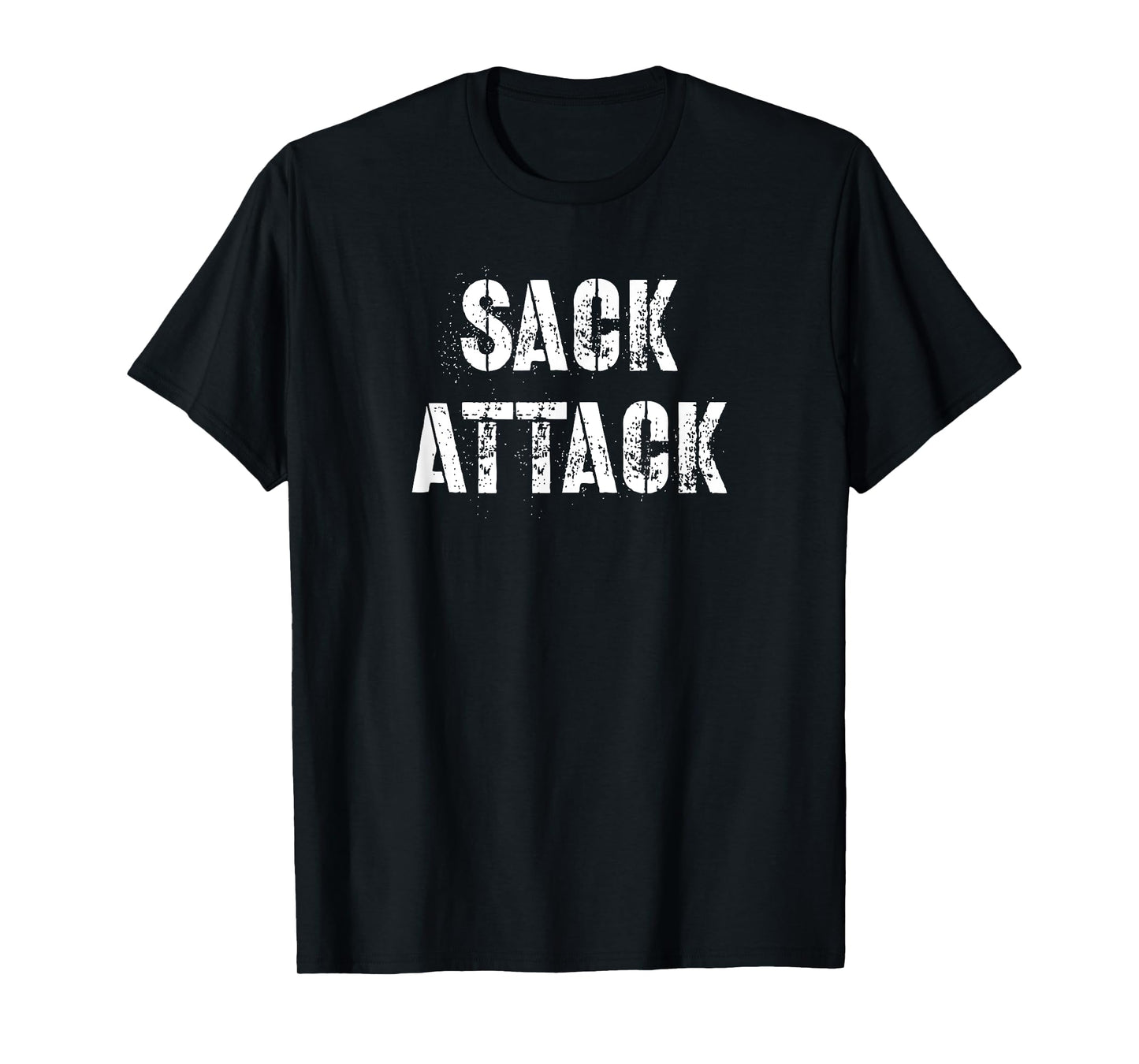 Sack Attack American Football Player Defensive Lineman T-Shirt