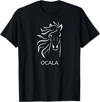 Ocala Florida Horse T Shirt