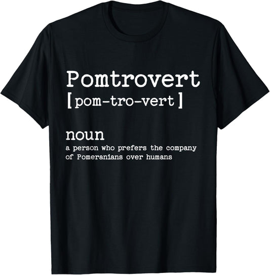 Funny Pomeranian Dog T-Shirt