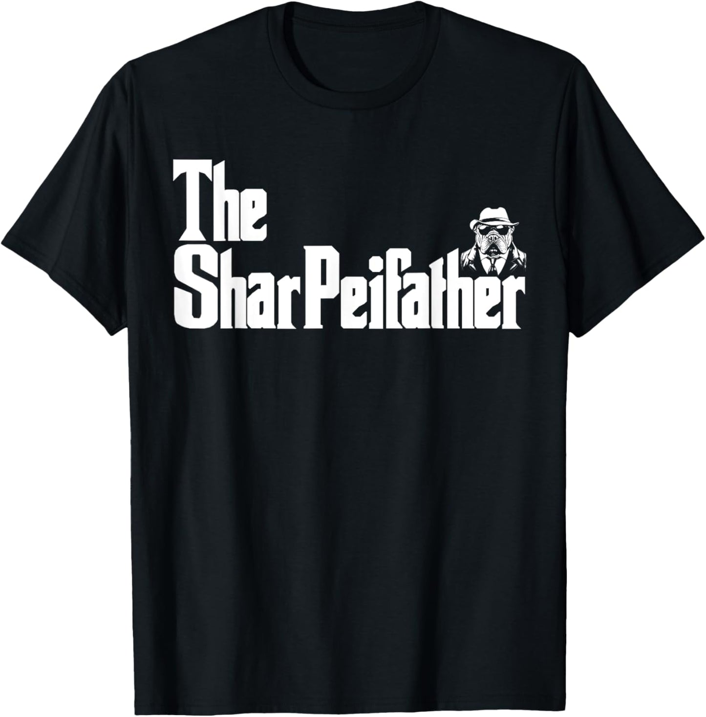 The SharPeiFather Funny Shar Pei Dad Shirt Men T-Shirt