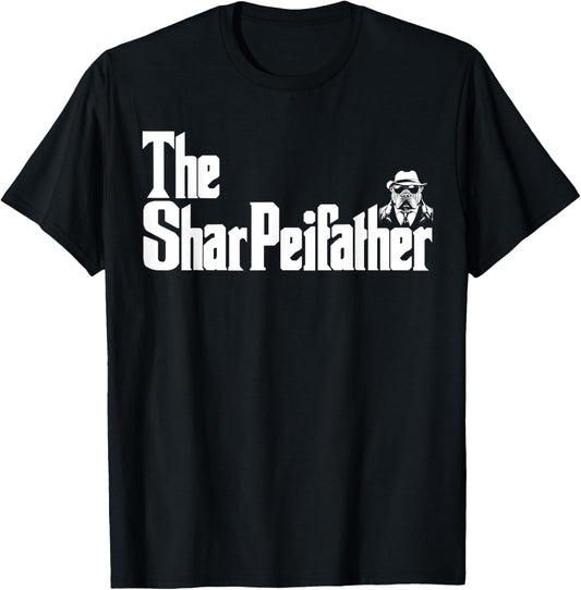 The SharPeiFather Funny Shar Pei Dad Shirt Men T-Shirt