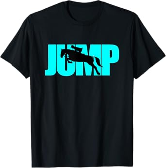 Horse Horseback Riding Jump Jumping Eventing T Shirt T-Shirt