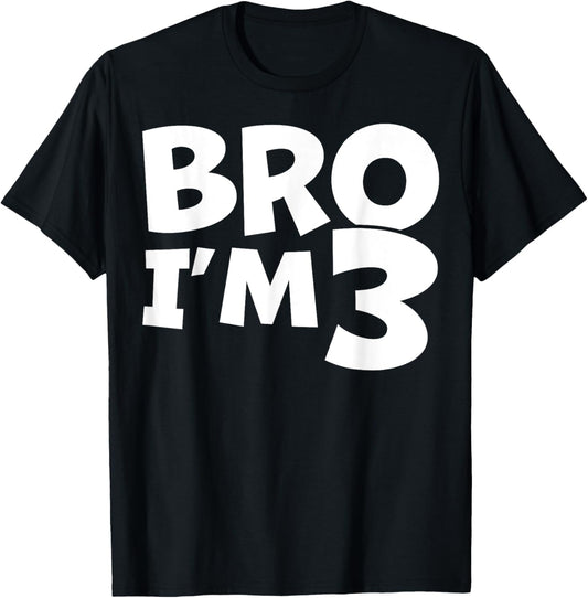 3 Year Old BDay Decorations Son Boy 3yr 3rd Birthday T-Shirt