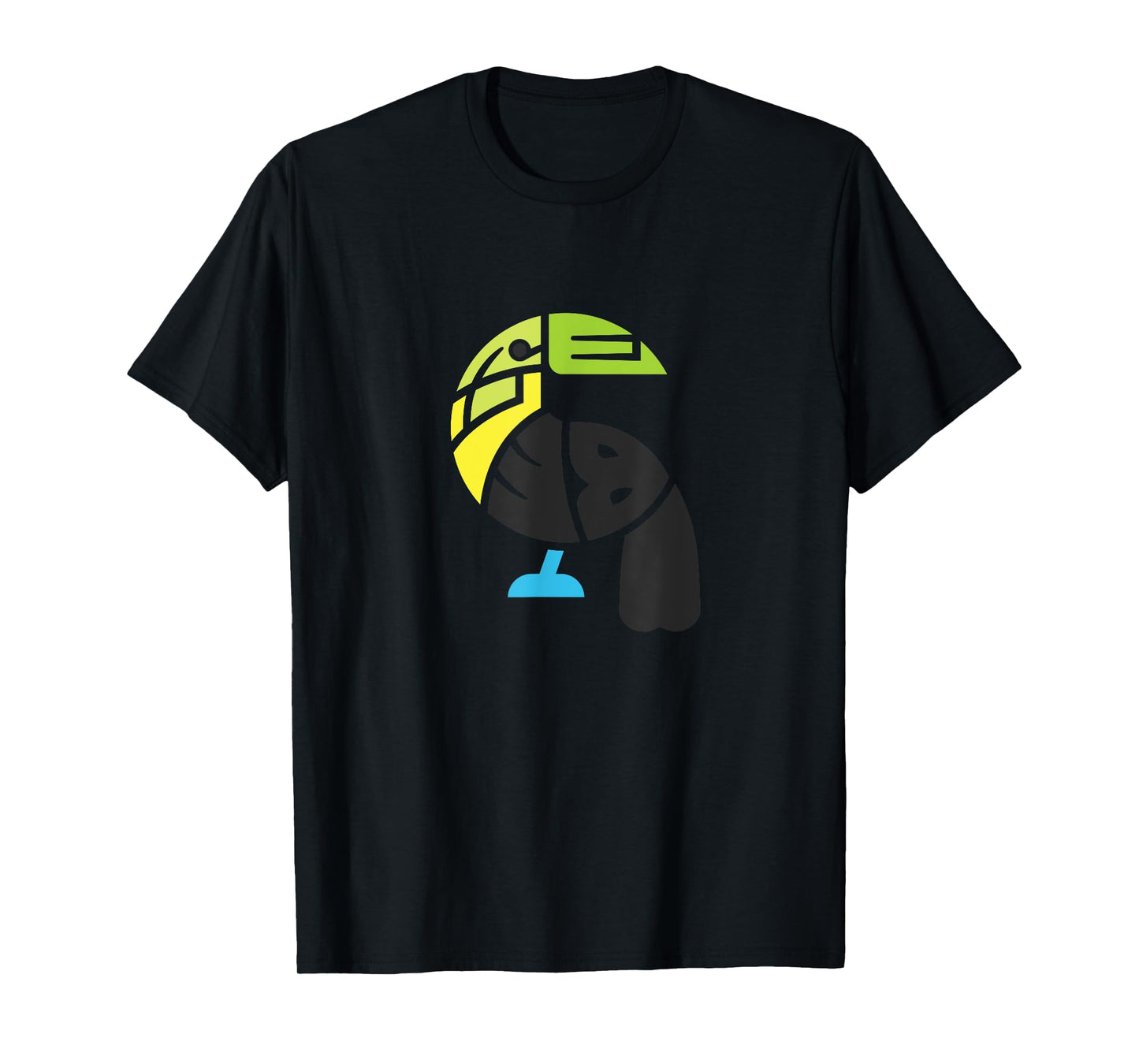 Belize Toucan Colorful Word Art - Funny Animal T-Shirt
