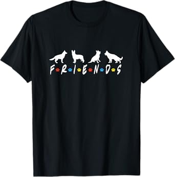 Proud German Shepherd Dog Lover Tee, Retro GSD Lover T-Shirt