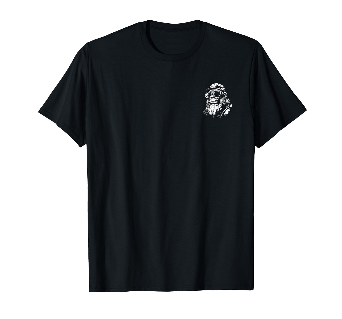 (2 Side) Funny Monkey In My Defense I Was Left Unsupervised T-Shirt
