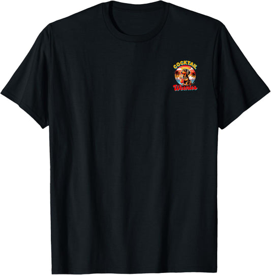 Cocktail Lover Dachshund Cocktail Weenies Dachshund T-Shirt
