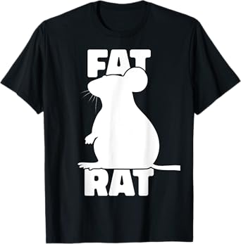 Fat Rat Funny Rat Saying Big Fancy Rats Pet Rat T-Shirt