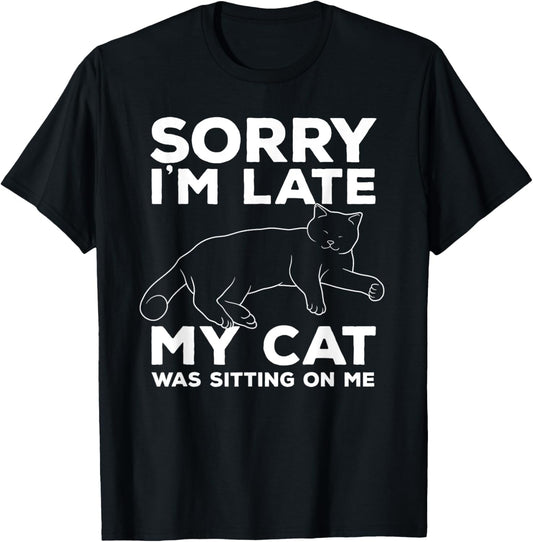 Cute Cat For Men Women Cat Joke Kitten Pet New Feline Animal T-Shirt