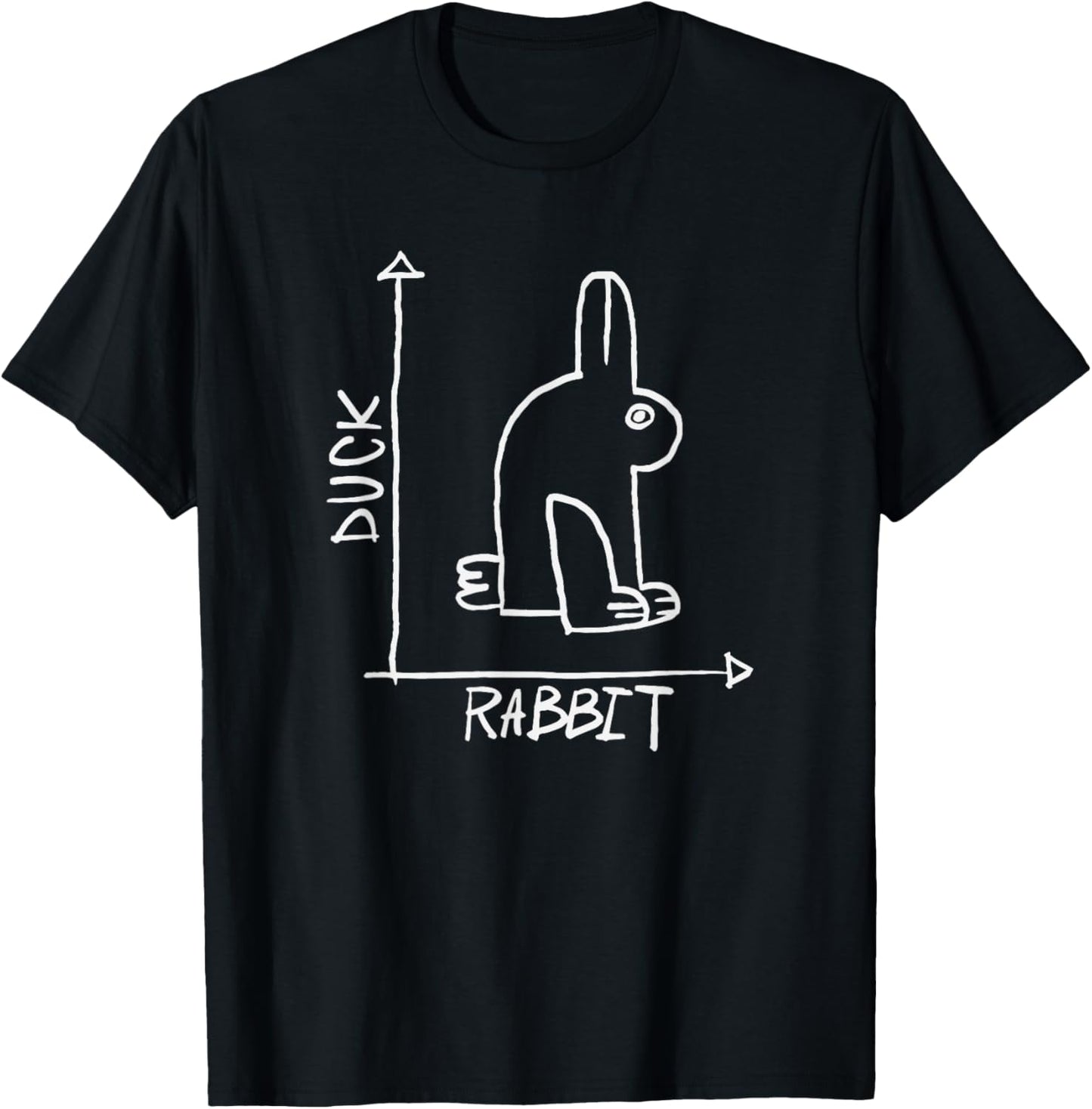 Funny Science Nerd Duck or Rabbit Physics Math Geek T-Shirt
