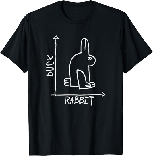 Funny Science Nerd Duck or Rabbit Physics Math Geek T-Shirt