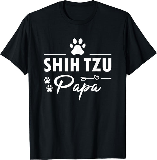 Dog Shih Tzu Papa T-Shirt