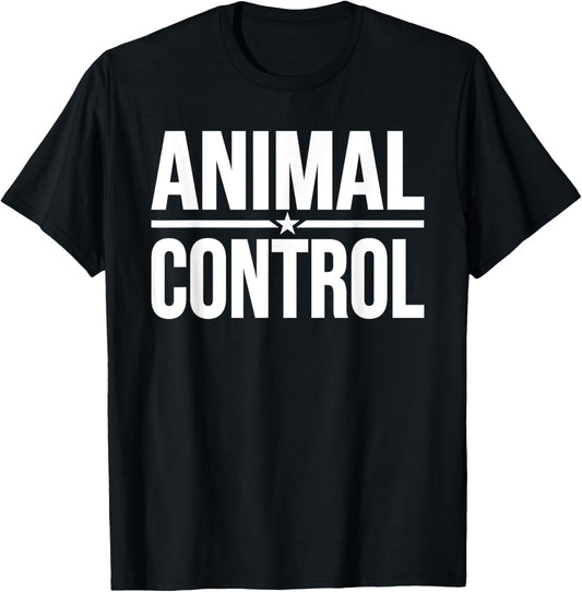 ANIMAL CONTROL OFFICER UNIFORM DOG CATCHER COSTUME TEE T-Shirt