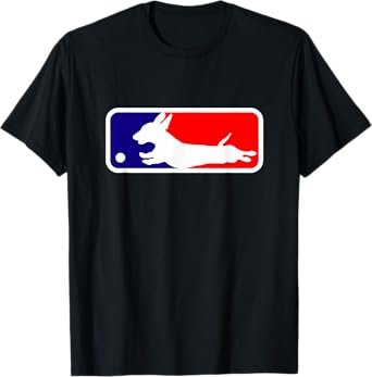 Dachshund Chasing Baseball T-Shirt T-Shirt
