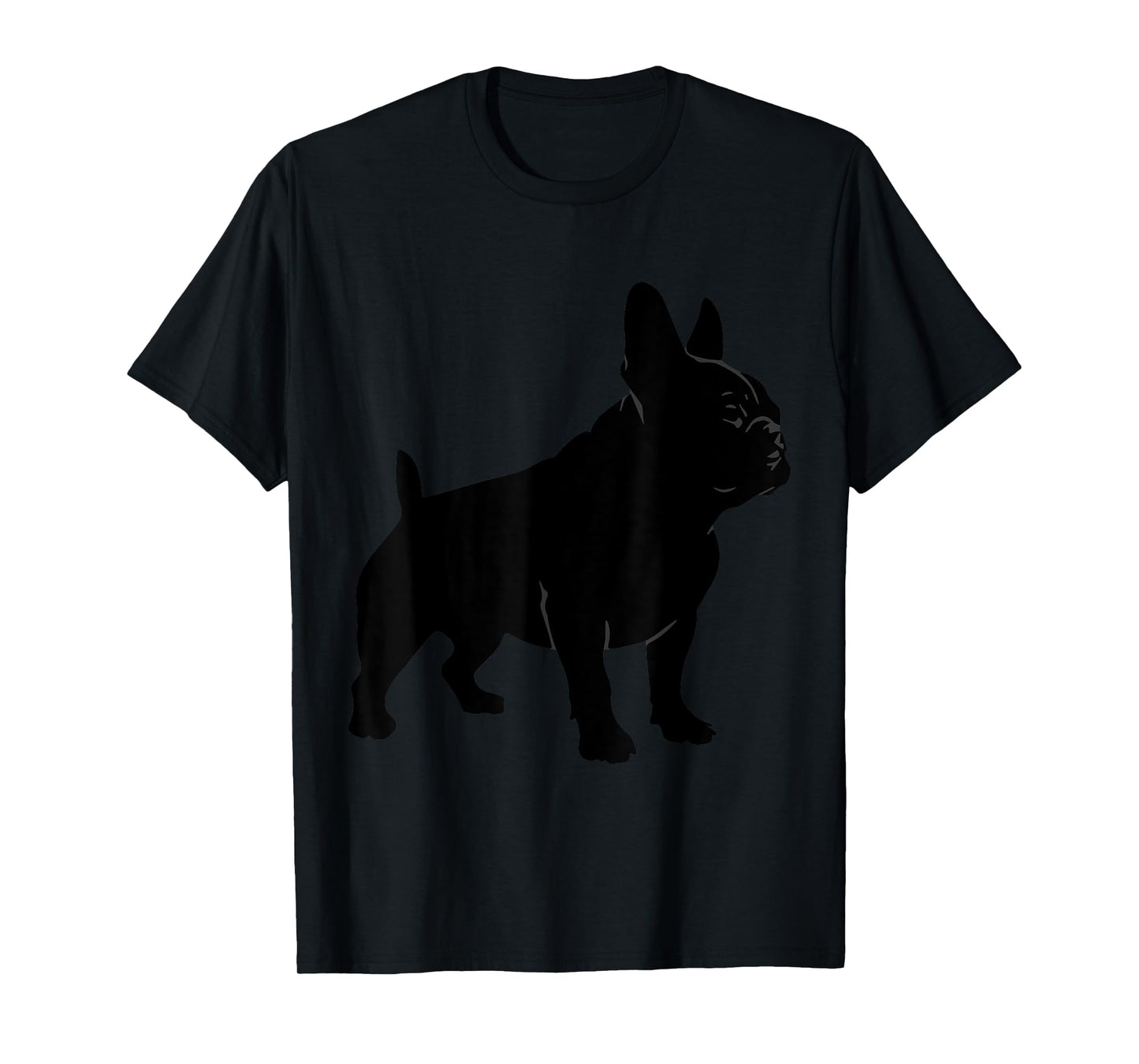 French Bulldog Silhouette, Dog Pet T-Shirt for Men Women Kids