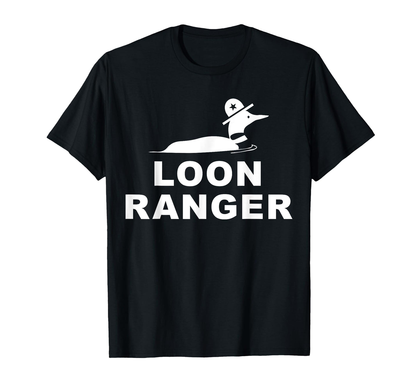 Loon Ranger Bird Watching T-Shirt