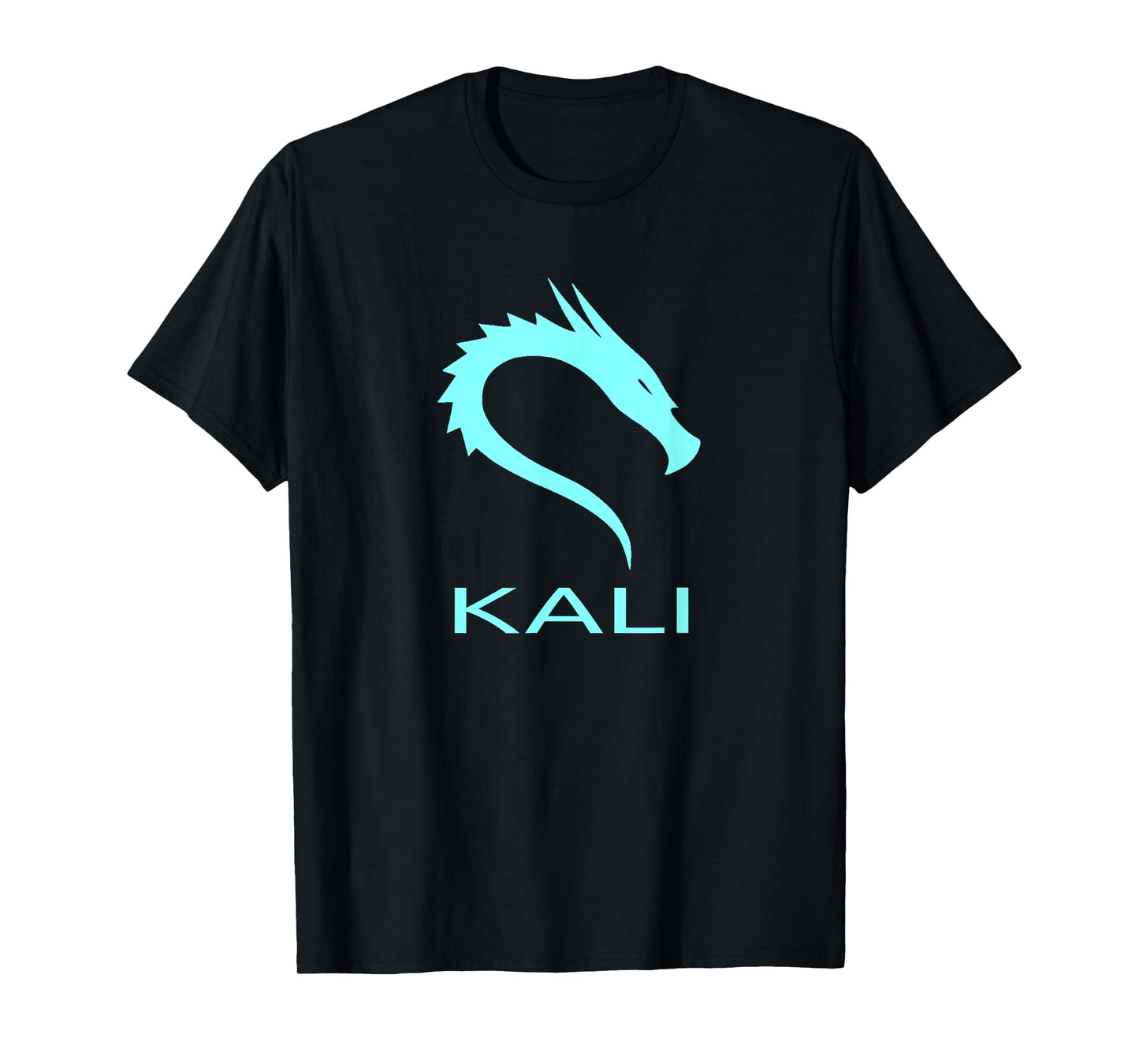 Kali Linux tagline T-Shirt with Dragon Open Source Os Tee T-Shirt