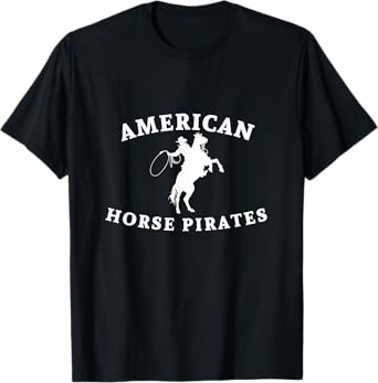 American Horse Pirates T-Shirt