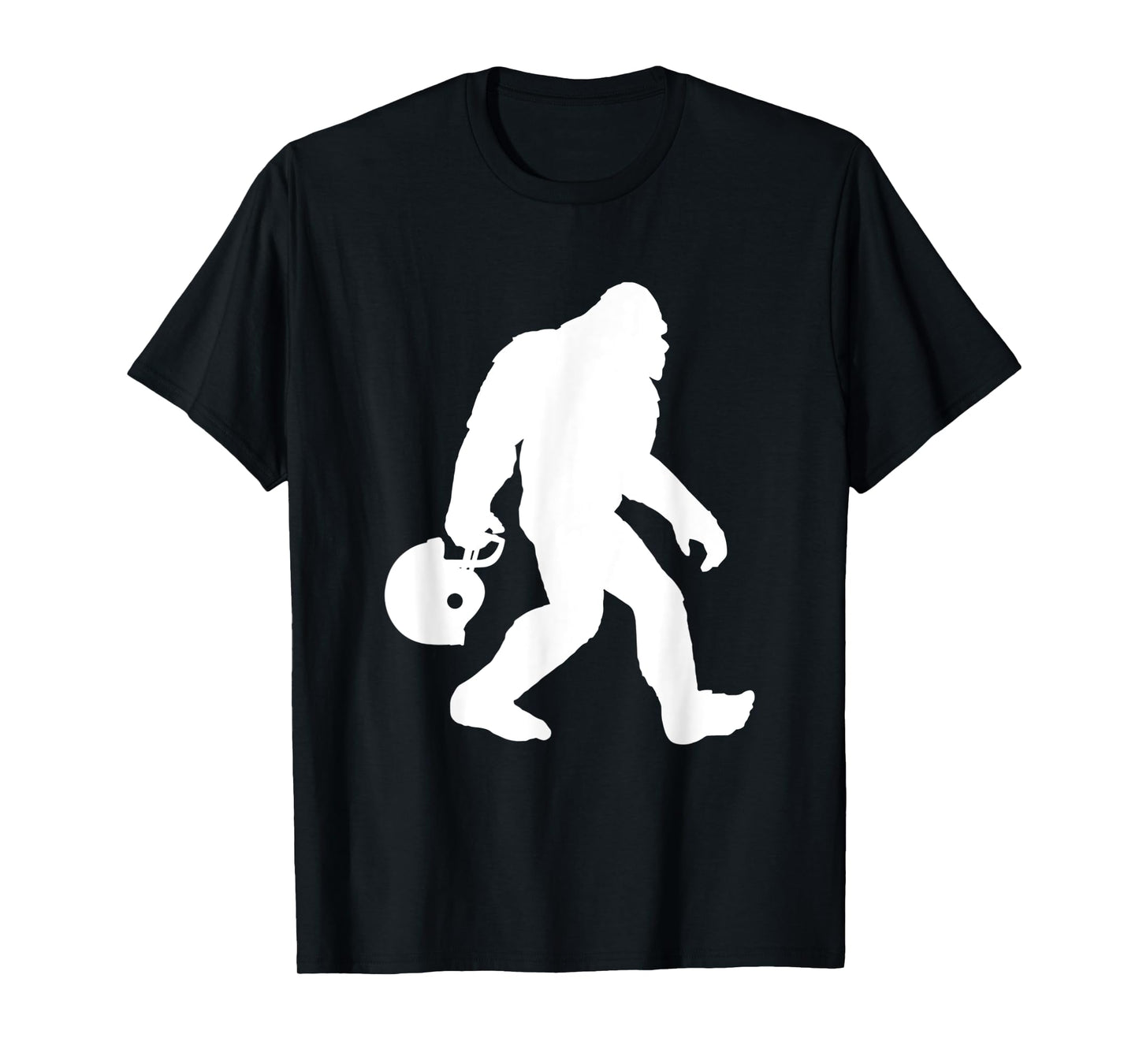 Funny Bigfoot Football Fan Gift for Sunday Football Lovers T-Shirt