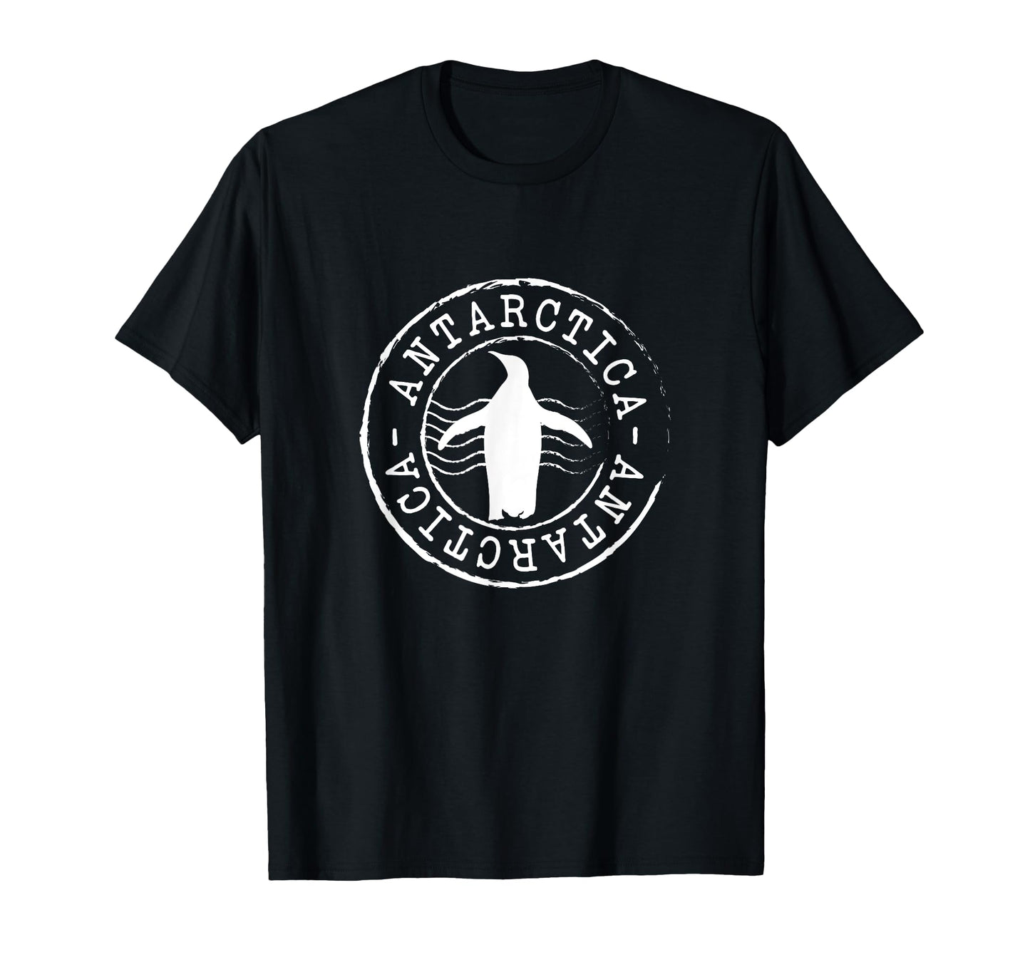 Postage Stamp Antarctica Penguin T-Shirt