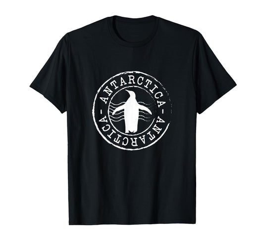 Postage Stamp Antarctica Penguin T-Shirt