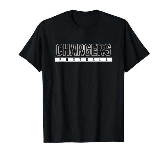 Chargers Clear Springs High School Football T-Shirt