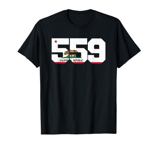 Area Code 559 shirt - Fresno California tshirt T-Shirt