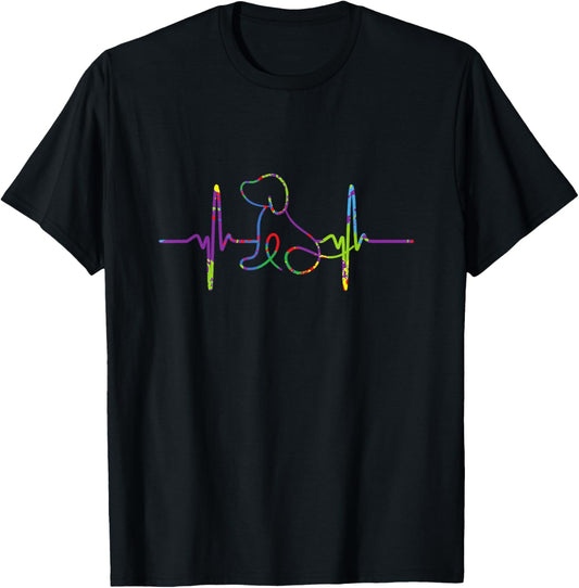 Dog Lover | Pet Parent | Heartbeat T-Shirt