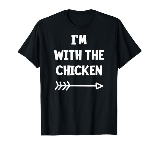 I'm with the Chicken Funny Lazy Halloween Costume T-Shirt