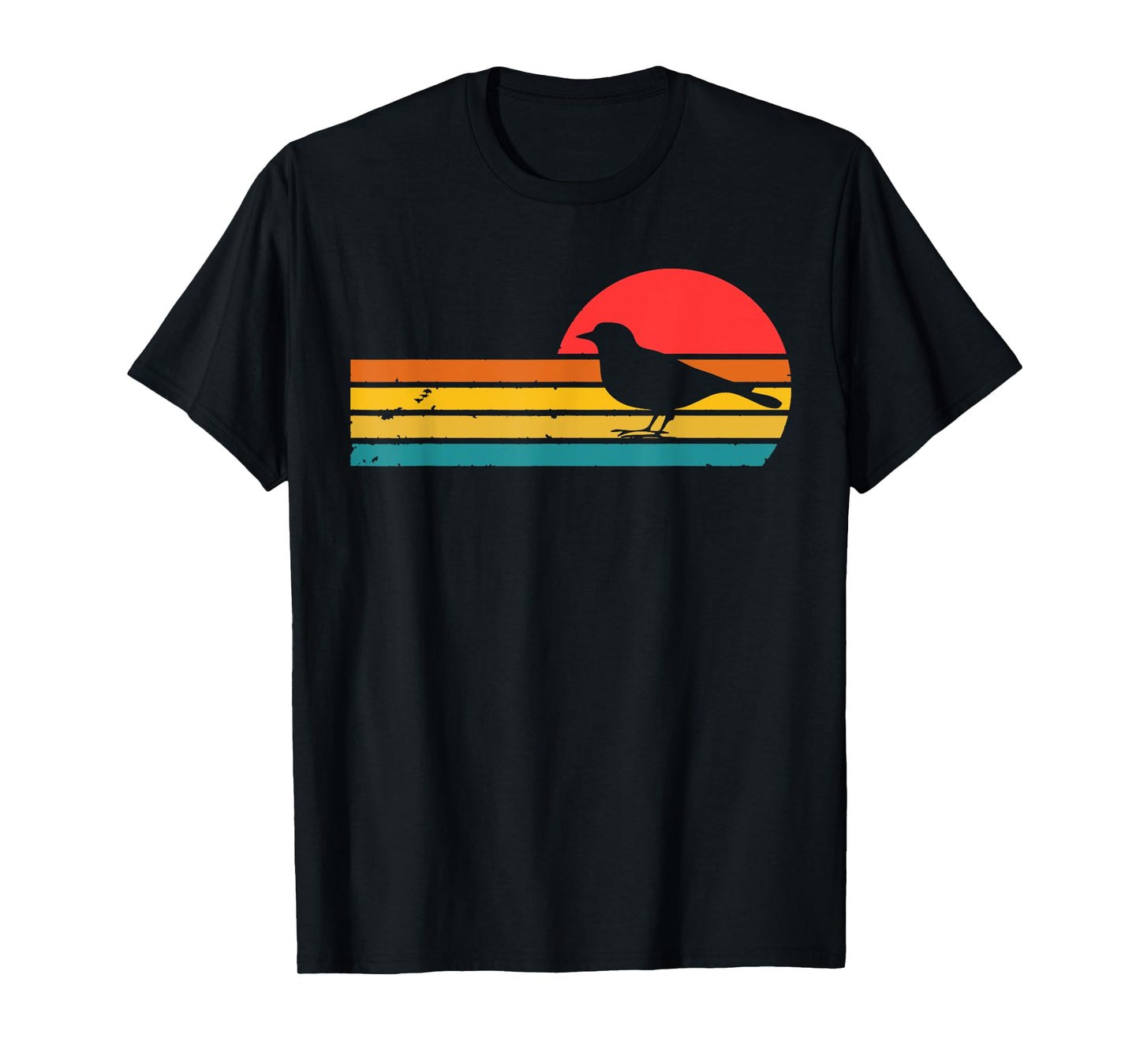 Killdeer Bird Birding Vintage Retro Killdeer Bird T-Shirt